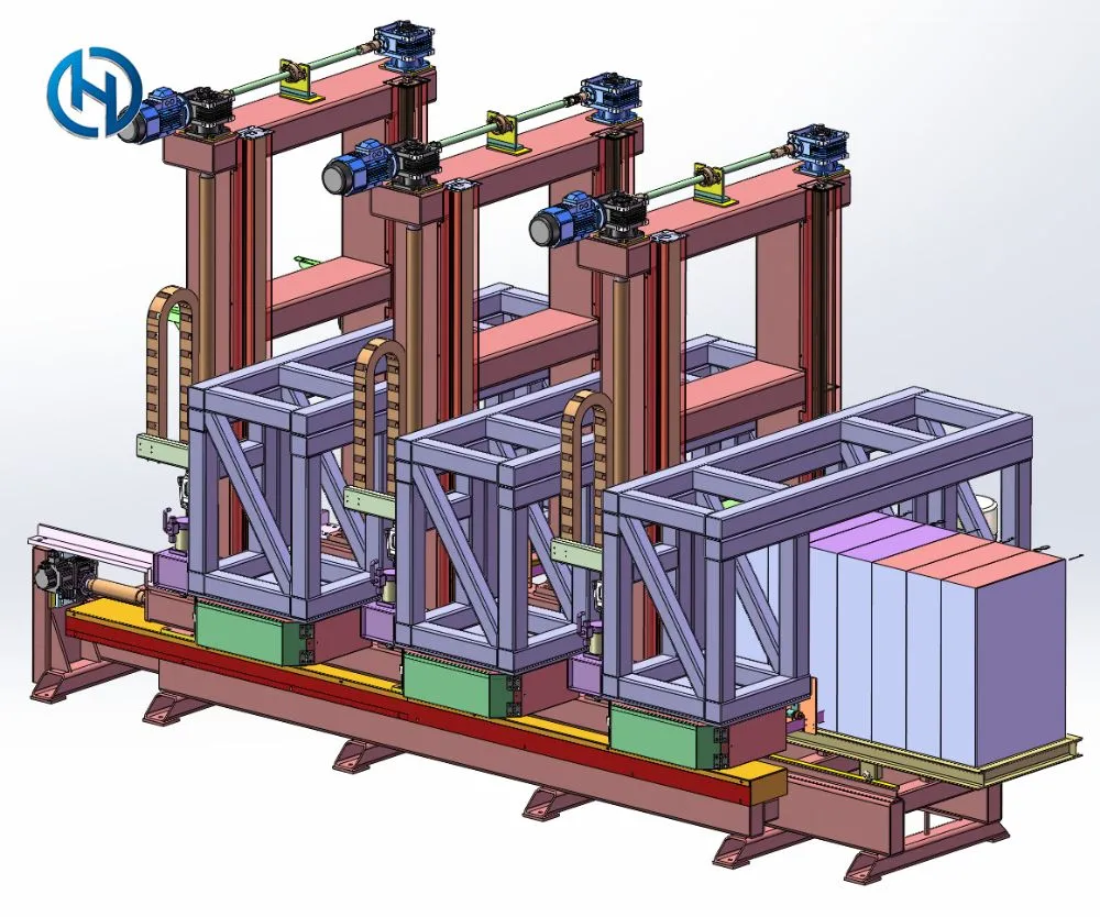 Three-Head Gantry Vertical Concrete Cutter