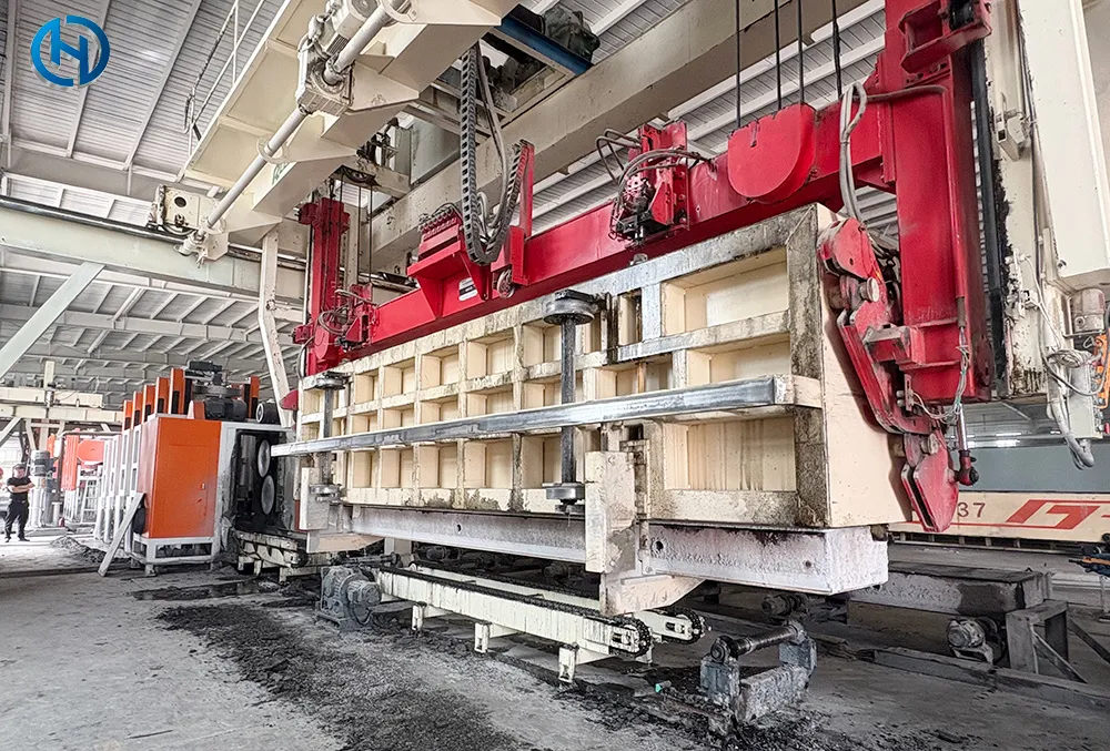 Hengde – Solution for the Retrofit Project of Autoclaved Aerated Concrete Block Equipment to Produce Self-Insulating Masonry Blocks