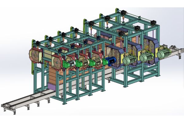 200 Cubic Meter Wall Panel Production Line (High-End Configuration)