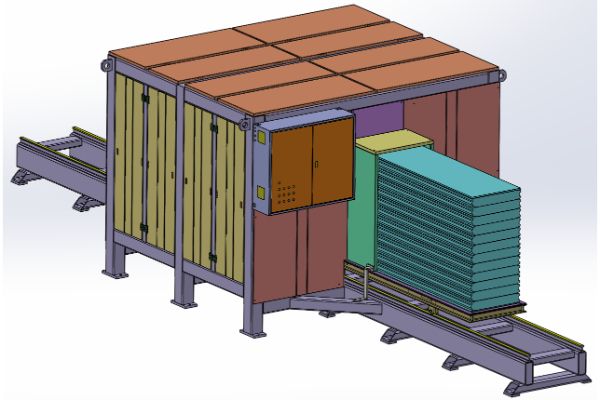 200 Cubic Meter Wall Panel Production Line (High-End Configuration)