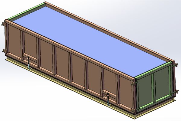 200 Cubic Meter Wall Panel Production Line (High-End Configuration)